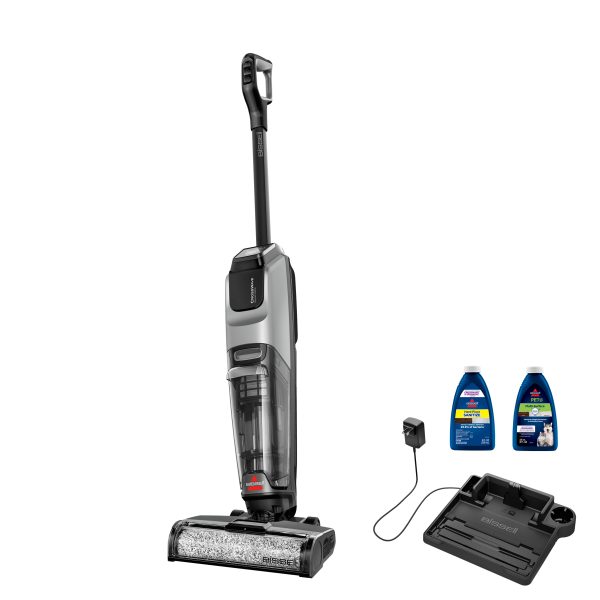 CrossWave OmniForce All-in-One Multi-Surface Cleaner | Black/Titanium Accents | 3882 at Bissell