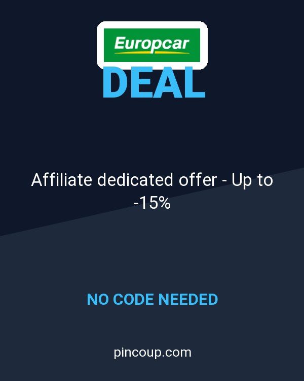 Europcar_AU NZ coupon: Affiliate dedicated offer - Up to -15%