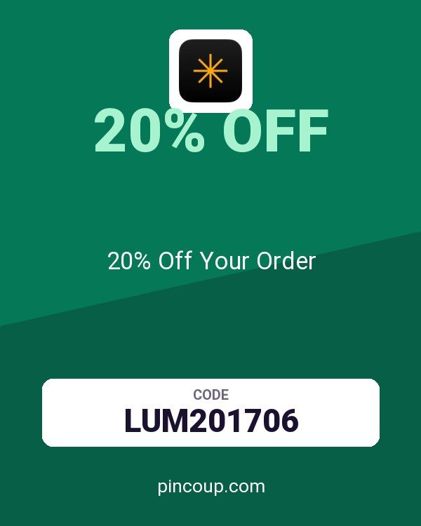 Luminar Neo coupon: 20% Off Your Order