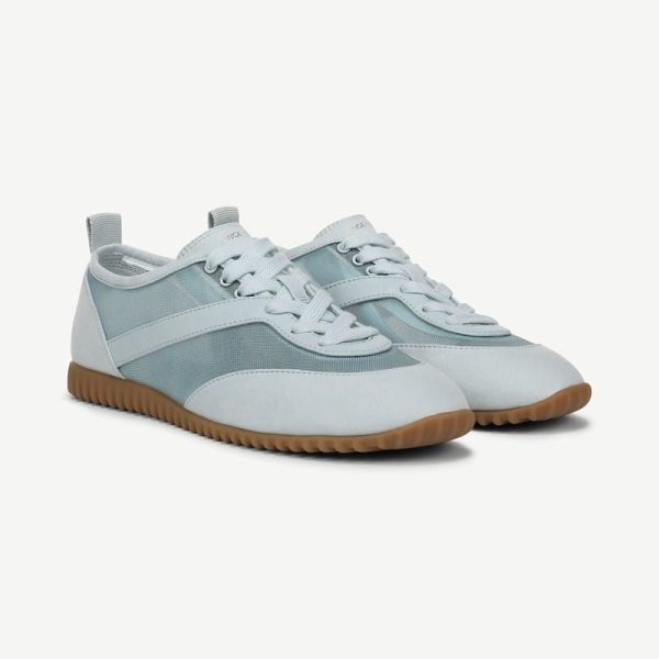 Franco Sarto Franco Hollis Sneaker (Blue Mesh/microfiber) 8.0 M Pointed Toe