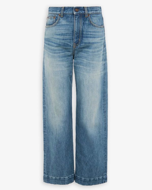 Dream blue washed denim jeans at Savannah's