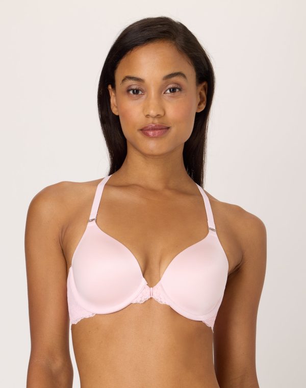 Maidenform One Fab Fit Everyday Full Coverage Racerback Bra Ballerina Slipper 38C Women's