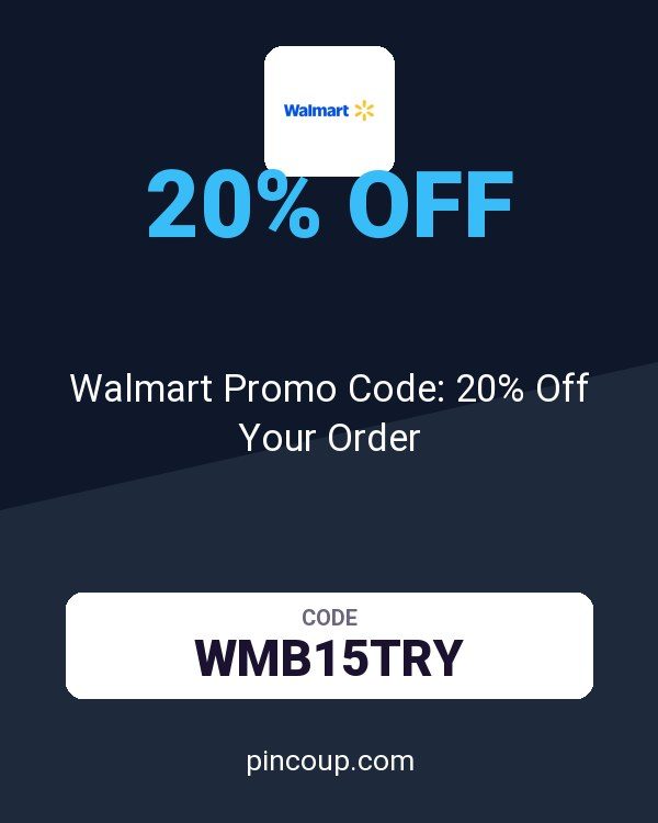 Walmart.com coupon: Walmart Promo Code: 20% Off Your Order