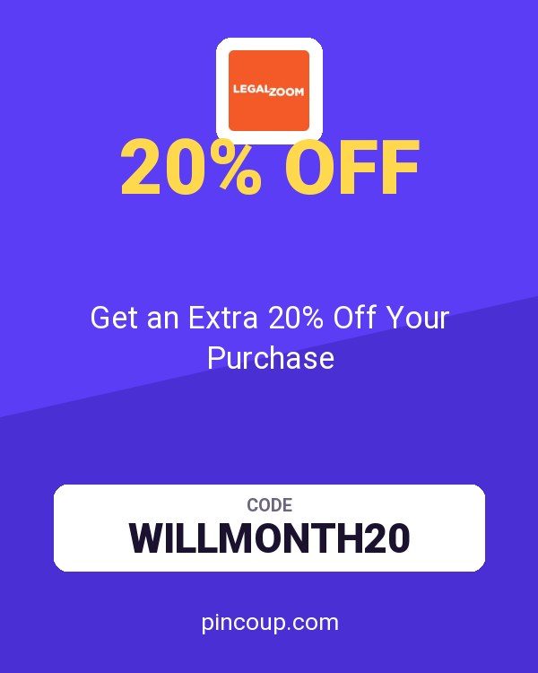 LegalZoom coupon: Get an Extra 20% Off Your Purchase