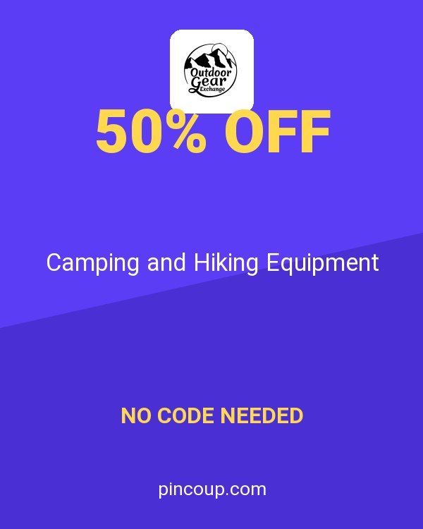 Outdoor Gear Exchange coupon: Camping and Hiking Equipment
