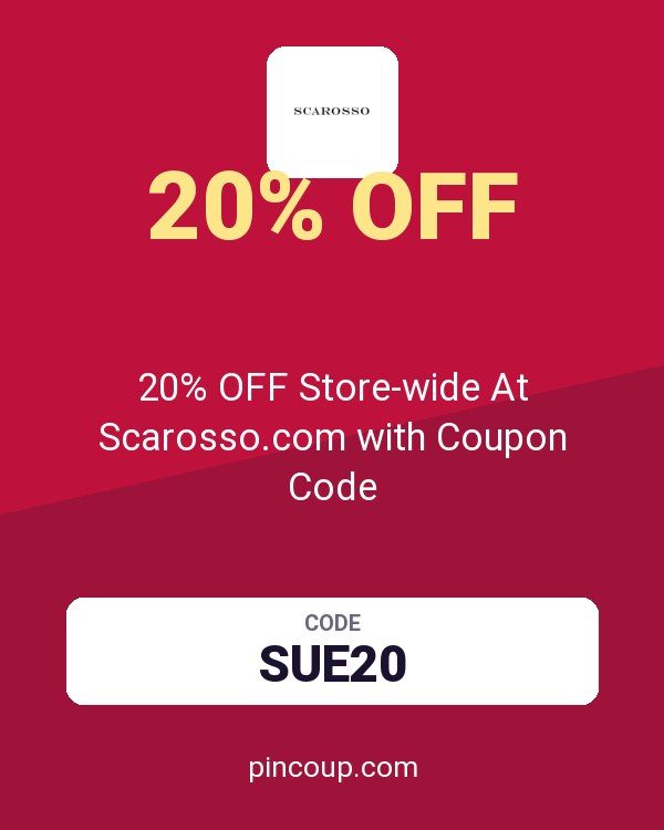Scarosso Srl: 20% OFF Store-wide At Scarosso.com with Coupon Code