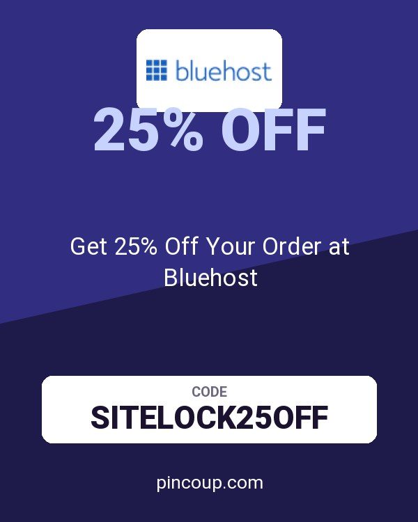 Get 25% Off Your Order at Bluehost