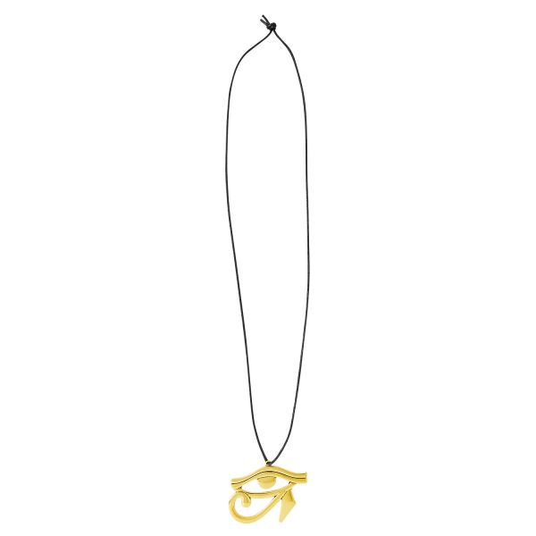 Eye of Horus Necklace, Gold - Spirit Halloween at SpiritHalloween.com