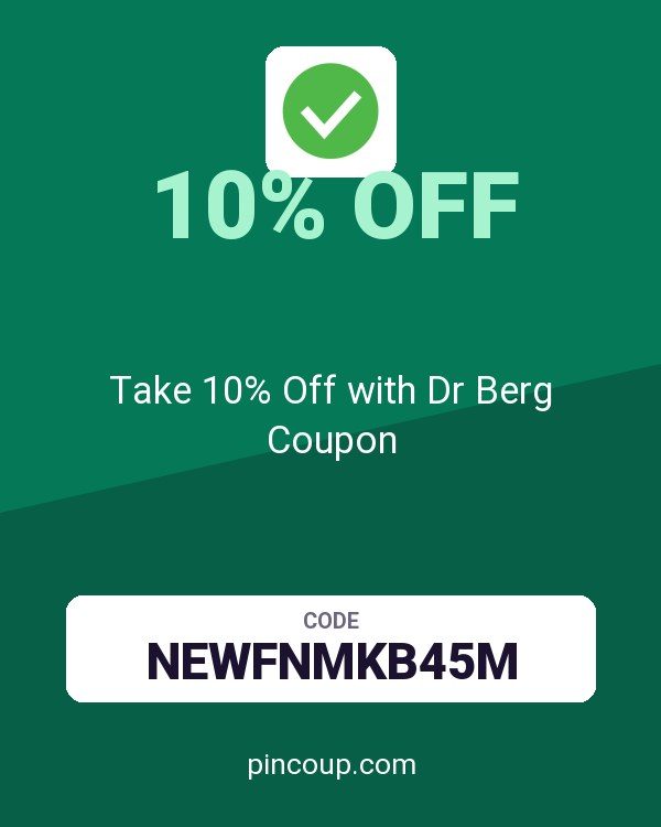 Take 10% Off with Dr Berg Coupon