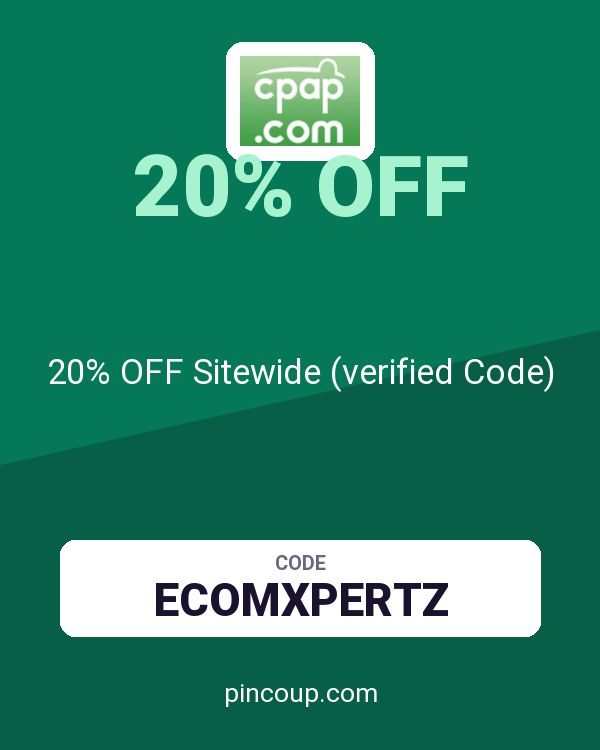 cpap.com coupon: 20% OFF Sitewide (verified Code)