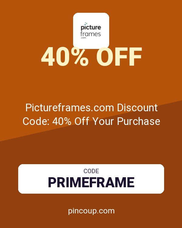 Pictureframes.com Discount Code: 40% Off Your Purchase