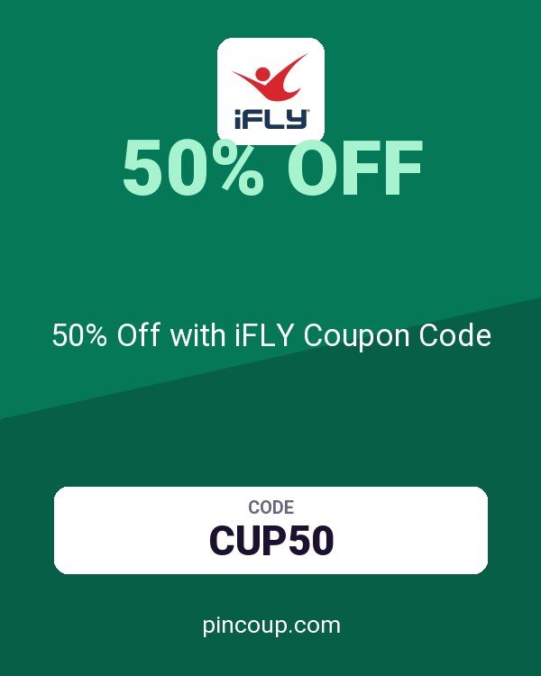 iFLY Indoor Skydiving: 50% Off with iFLY Coupon Code