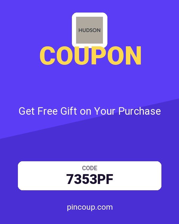 Hudson Jeans coupon: Get Free Gift on Your Purchase