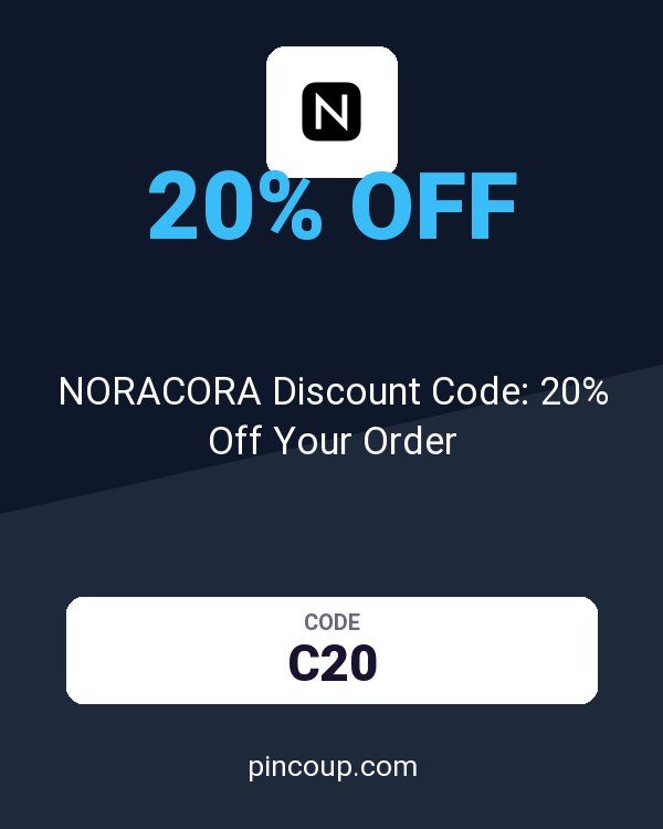 NORACORA Discount Code: 20% Off Your Order