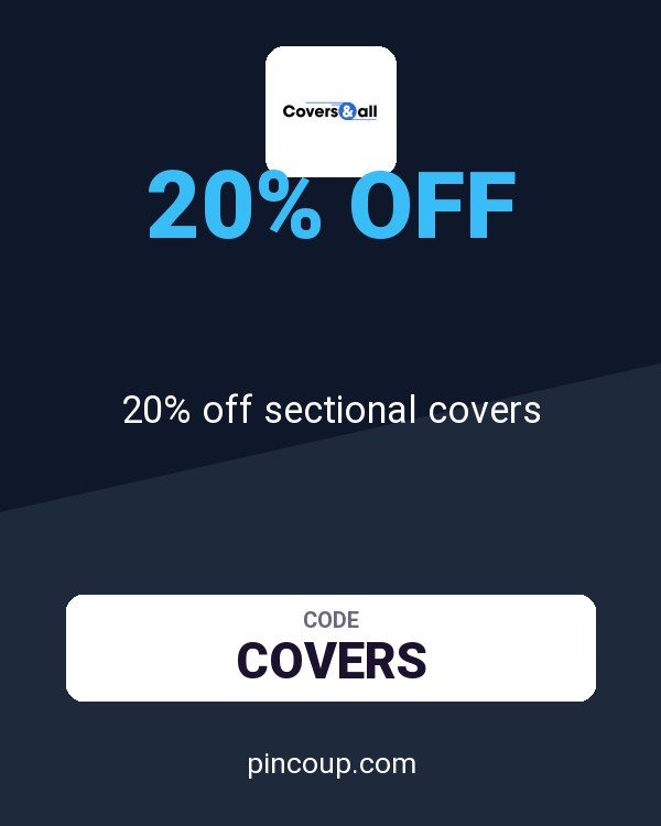 Covers And All coupon: 20% off sectional covers