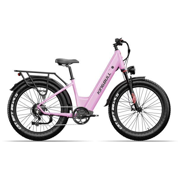 Kingbull Discover ST 2.0 | Premium Off-road & City Electric Bike - Pink / Ebike Only at Kingbull Electric Bikes