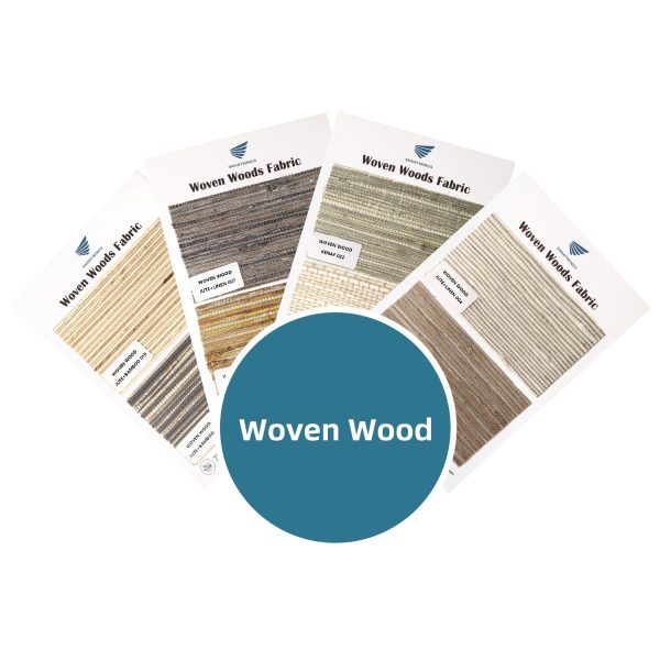 Woven Wood Fabric Samples at Smartwings