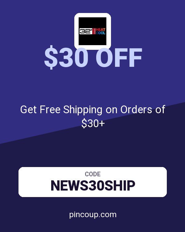 32 Degrees coupon: Get Free Shipping on Orders of $30+