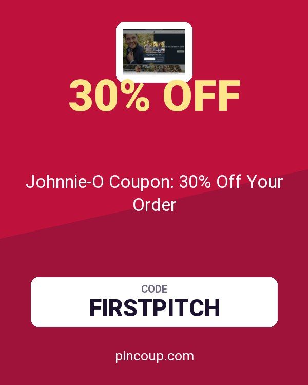 Johnnie-O Coupon: 30% Off Your Order