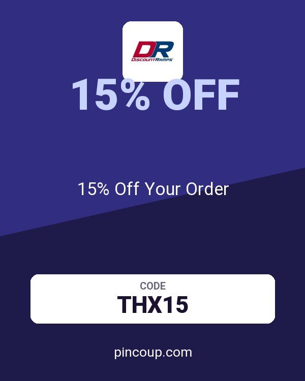 Discount Ramps coupon: 15% Off Your Order