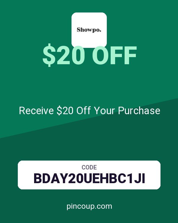 Showpo coupon: Receive $20 Off Your Purchase
