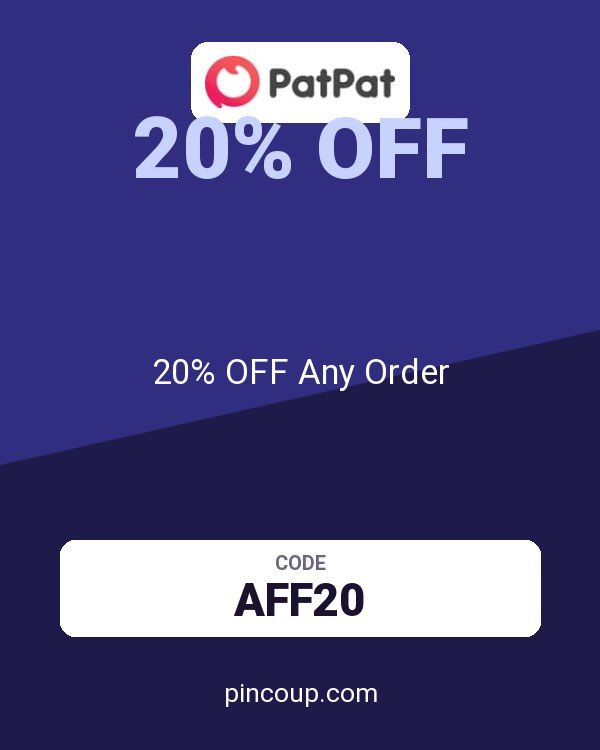 PatPat coupon: 20% OFF Any Order