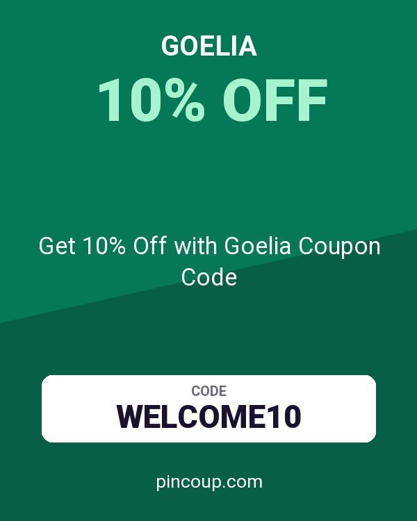 Get 10% Off with Goelia Coupon Code