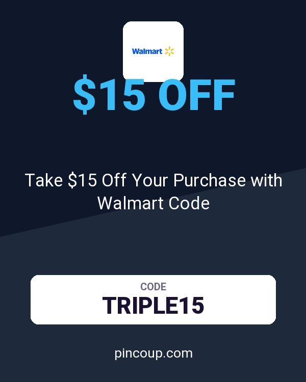 Walmart.com coupon: Take $15 Off Your Purchase with Walmart Code