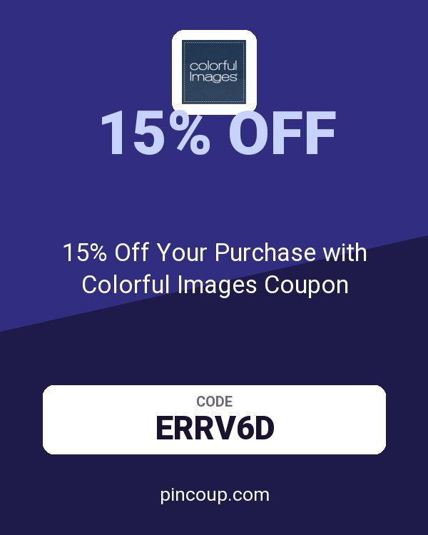15% Off Your Purchase with Colorful Images Coupon