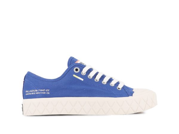 Palladiumboots Unisex Palla Ace Cvs Org Retro Blue Low Top Sneaker