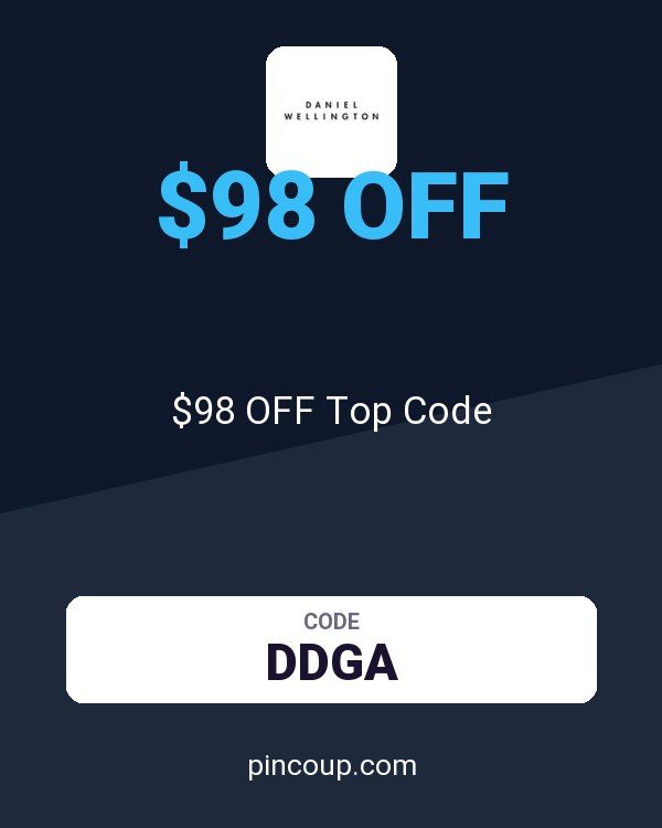 Daniel Wellington coupon: $98 OFF Top Code