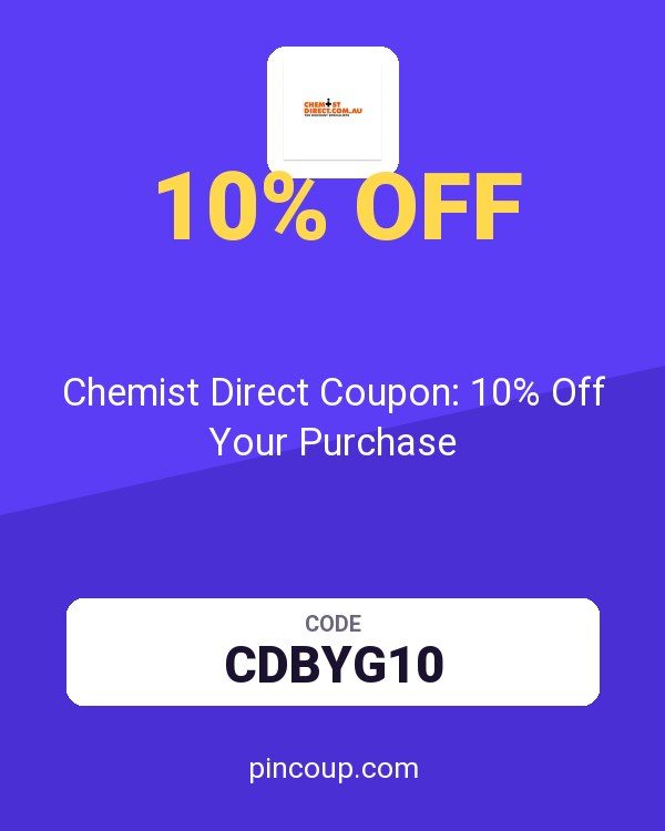Chemist Direct AU: Chemist Direct Coupon: 10% Off Your Purchase
