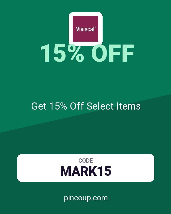 Viviscal coupon: Get 15% Off Select Items