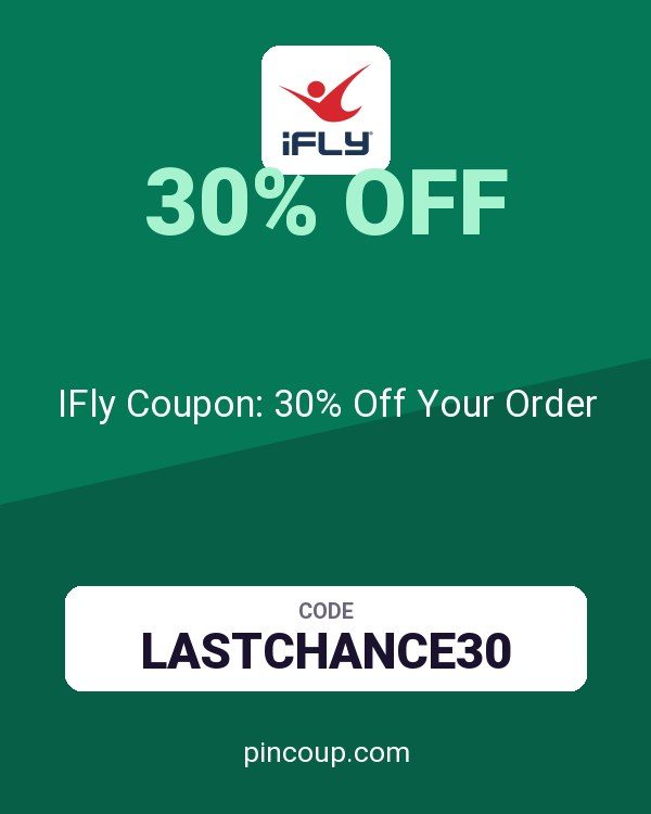 iFLY Indoor Skydiving: IFly Coupon: 30% Off Your Order