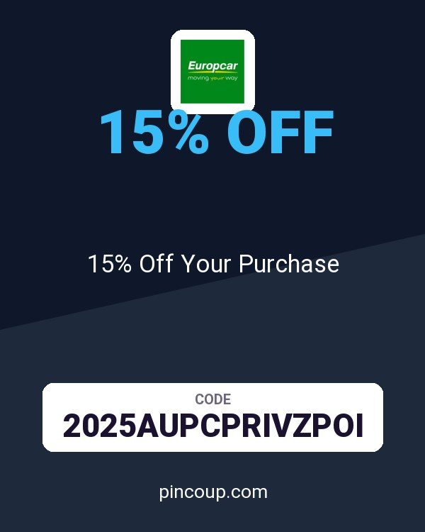 Europcar (US & Canada) coupon: 15% Off Your Purchase