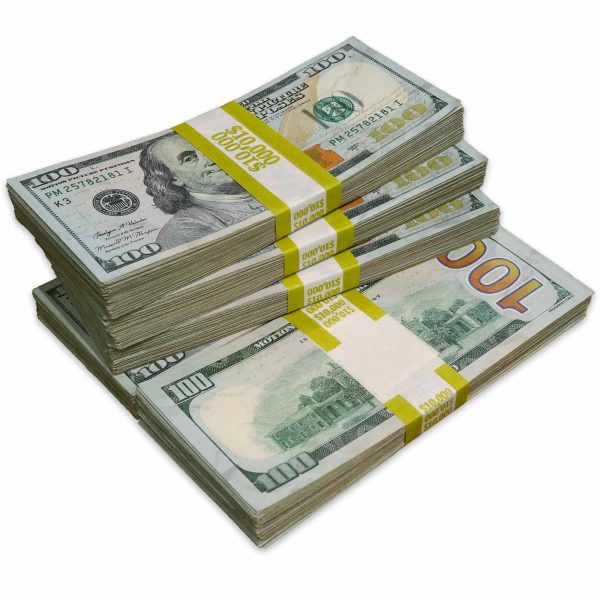 $50,000 RealAged® Full Print New Series Stacks at Prop Money Inc.