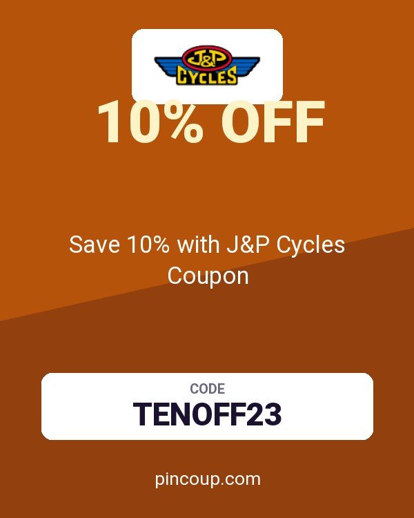 Save 10% with J&P Cycles Coupon