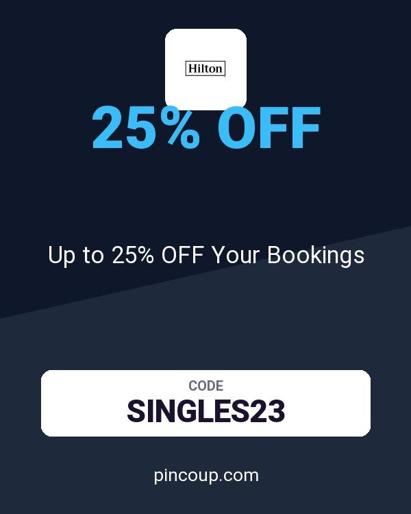 Hilton Honors Rewards - Points.com coupon: Up to 25% OFF Your Bookings