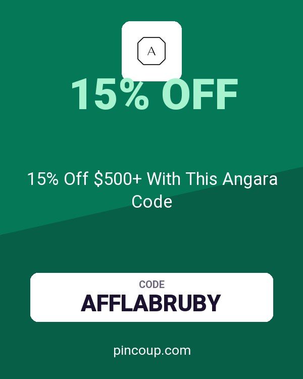 15% Off $500+ With This Angara Code