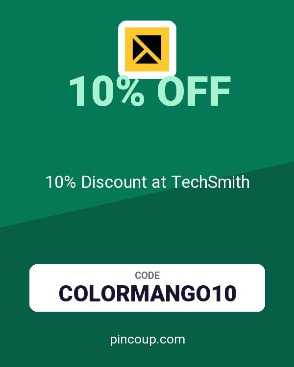 10% Discount at TechSmith
