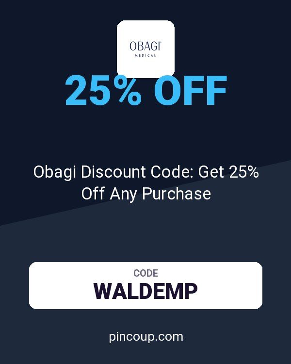 Obagi Discount Code: Get 25% Off Any Purchase