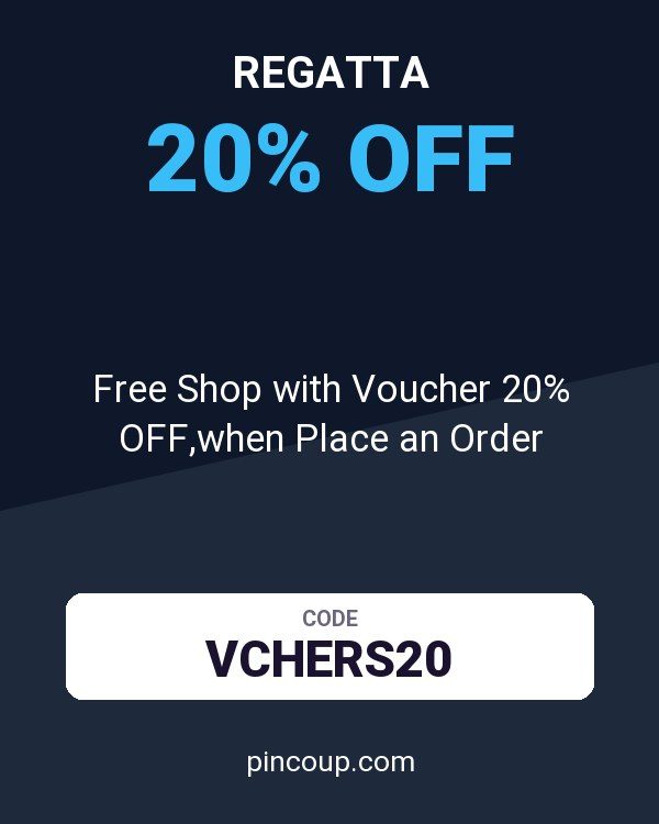 Regatta coupon: Free Shop with Voucher 20% OFF,when Place an Order