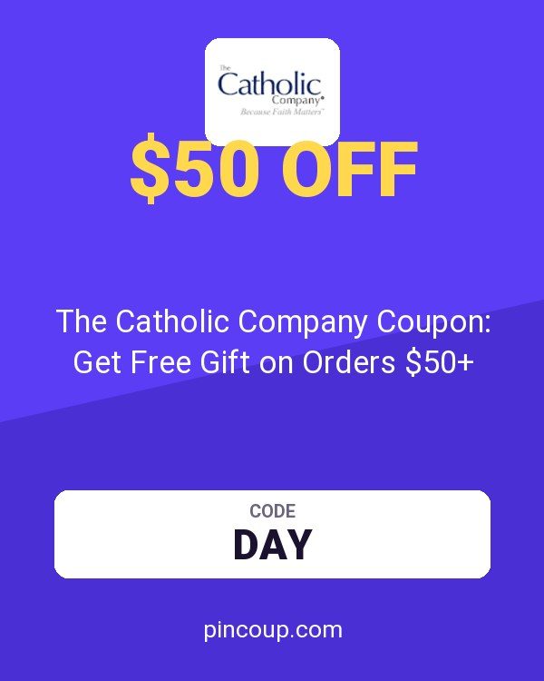 Trinity Road Websites: The Catholic Company Coupon: Get Free Gift on Orders $50+