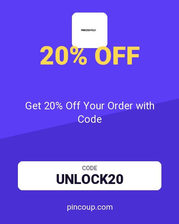 Princess Polly coupon: Get 20% Off Your Order with Code