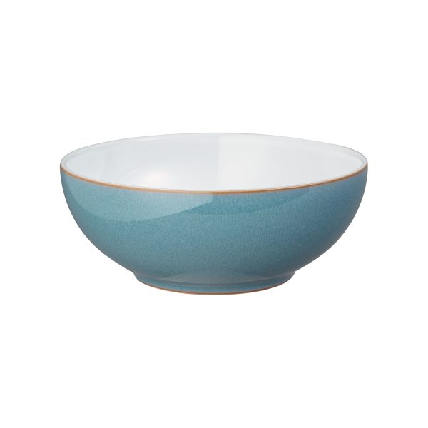 Azure Rimmed Coupe Cereal at Denby (US & CA)