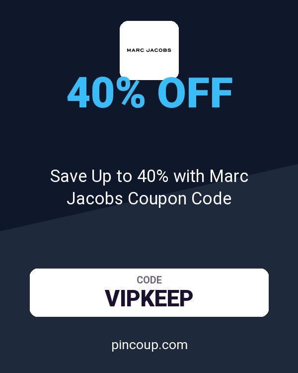 Save Up to 40% with Marc Jacobs Coupon Code