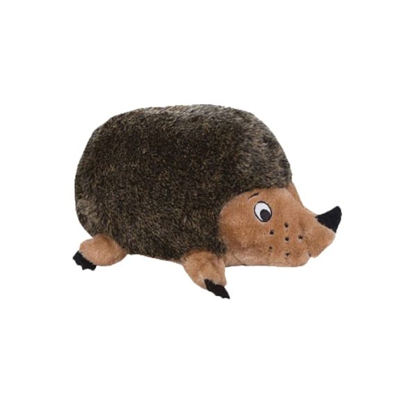 Outward Hound Plush Puppies Harley the Hedgehog II Jumbo Deluxe Crazies Dog Toy, Brown, Large at PETCO Animal Supplies