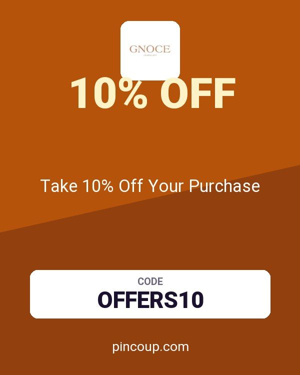 GNOCE coupon: Take 10% Off Your Purchase