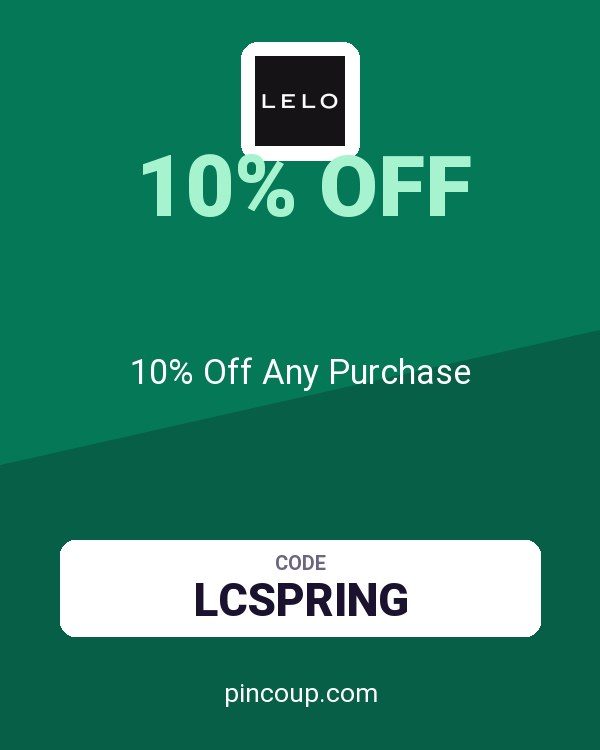 LELO coupon: 10% Off Any Purchase