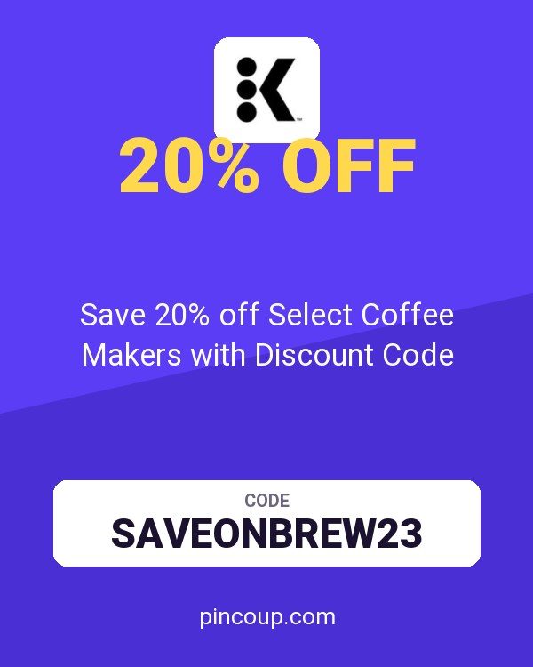 Keurig coupon: Save 20% off Select Coffee Makers with Discount Code